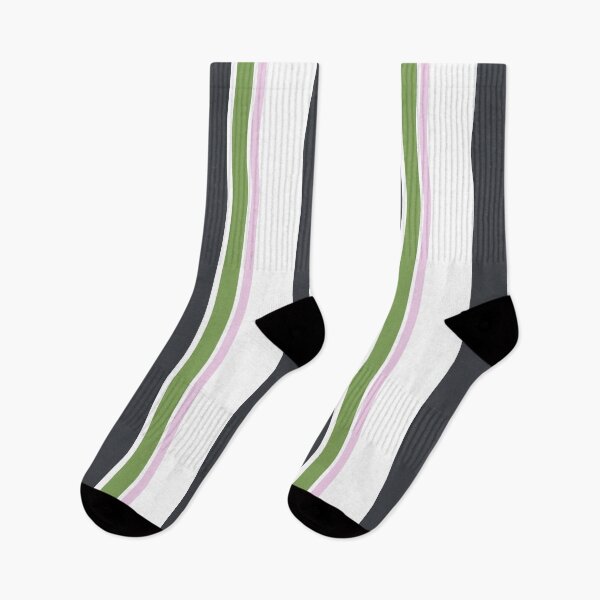 Item preview, Gray, green, pink lines pattern designed and sold by Pattrenonly.