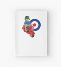Mod on his scooter! Hardcover Journal