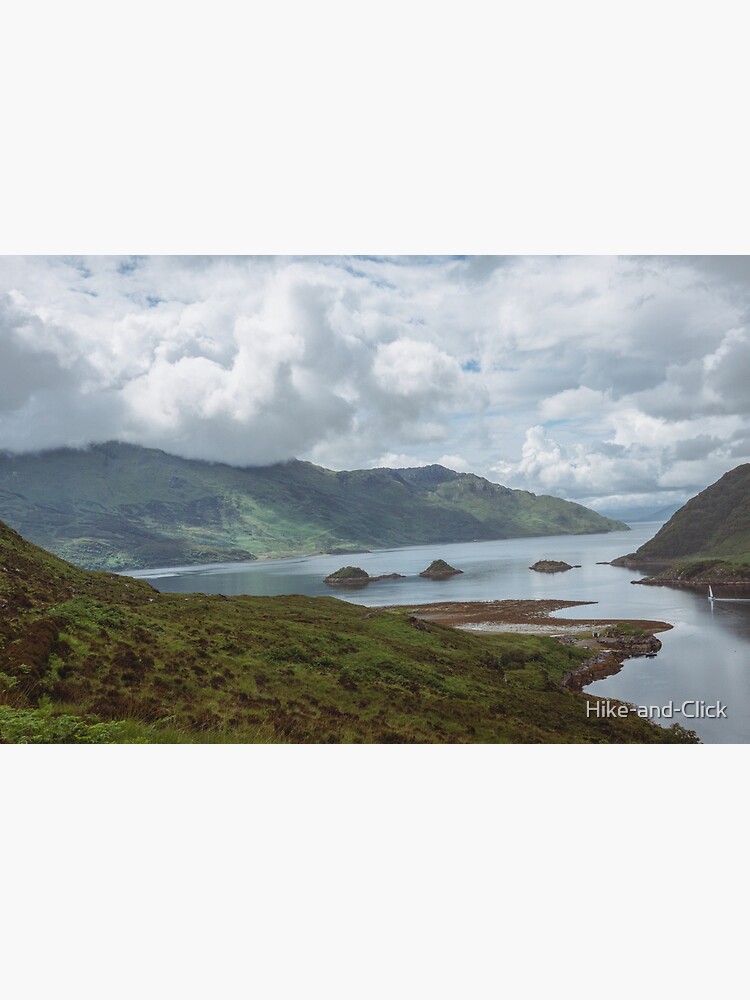 Artwork view, Knoydart designed and sold by Hike-and-Click