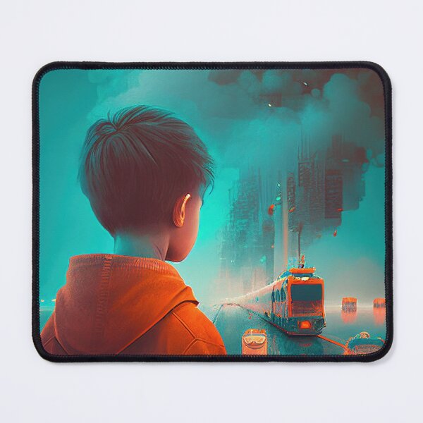 Item preview, Alone boy in imagination  designed and sold by FireFXStudio.