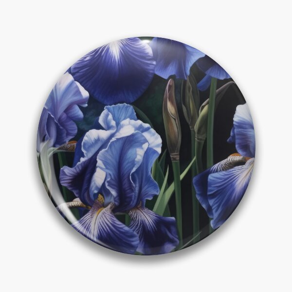 Item preview, Blue Irises  designed and sold by Vanover Designs.