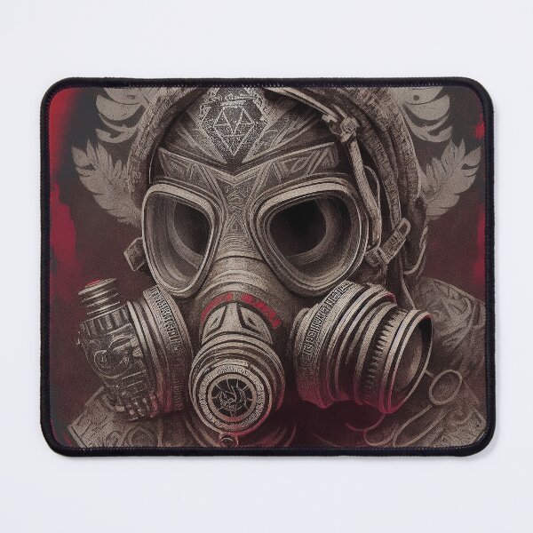 Item preview, Aztec gas mask designed and sold by Joako Zeta.