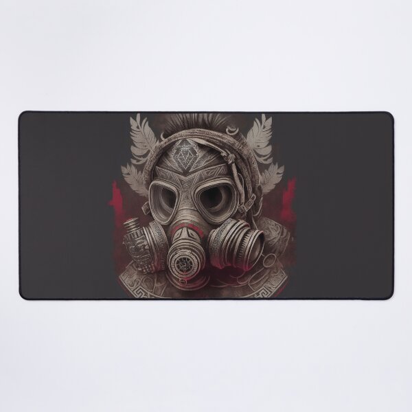 Item preview, Aztec gas mask designed and sold by Joako Zeta.