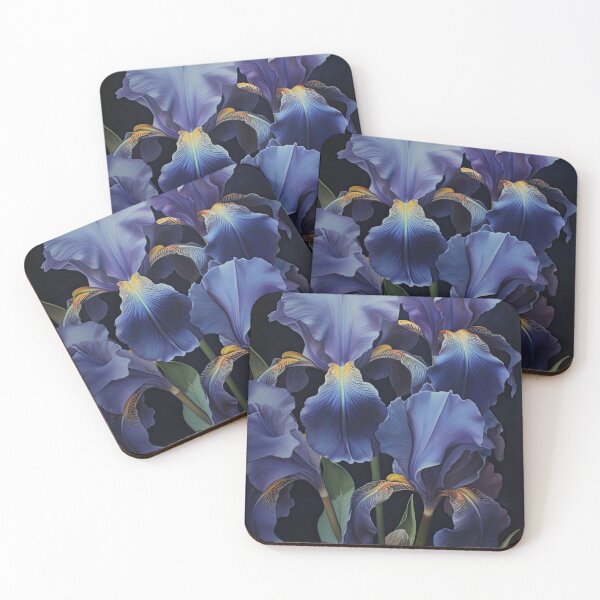 Item preview, Blue Irises  designed and sold by Vanover Designs.