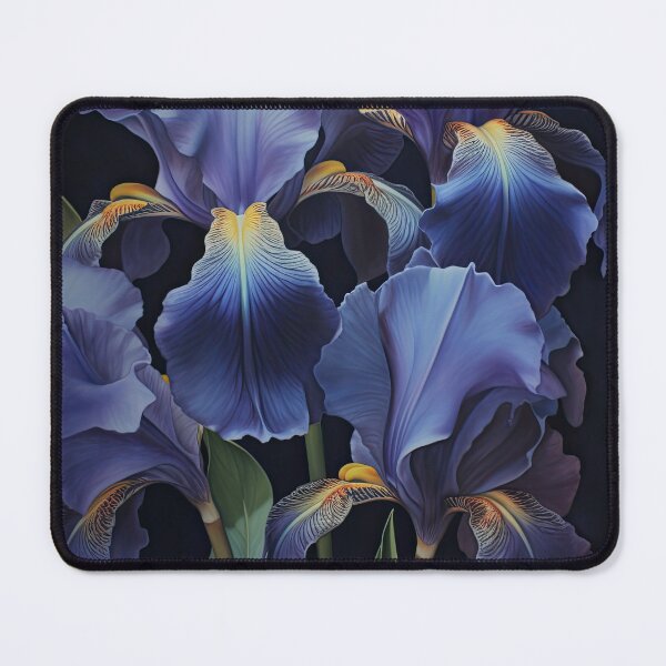 Item preview, Blue Irises  designed and sold by Vanover Designs.