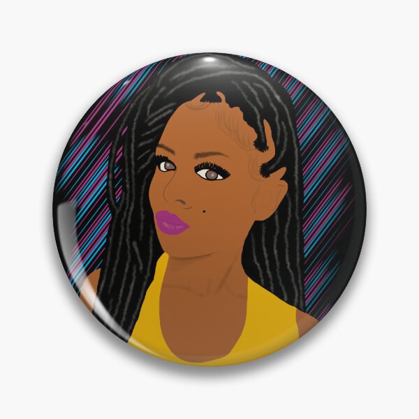 Item preview, Loc'd Black Woman Long Locs / Dreadlocks designed and sold by blackartmatters.