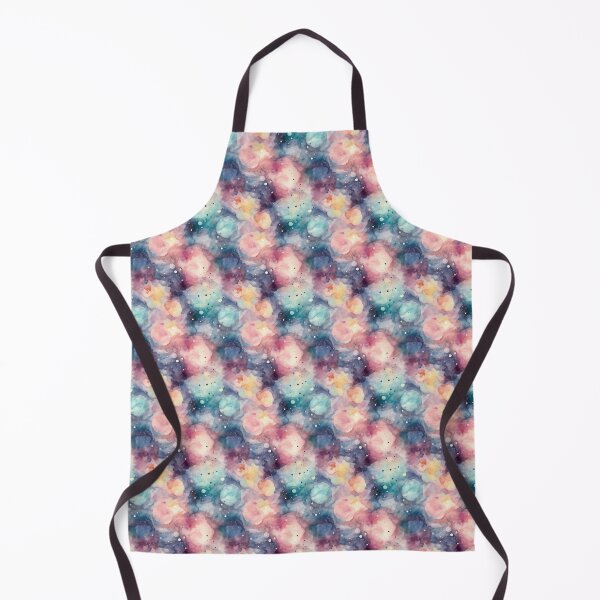 Artikelvorschau, Colorful Galaxy Clouds Watercolor Pattern Hand-drawn Handmade Kaleidoscope entworfen und verkauft von harmoneer.