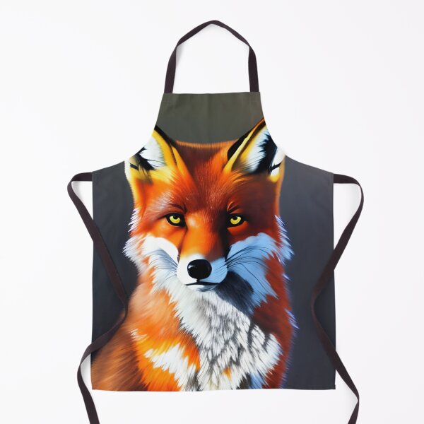 Item preview, Fox portrait, impasto, Ai Generated Art designed and sold by ACC .