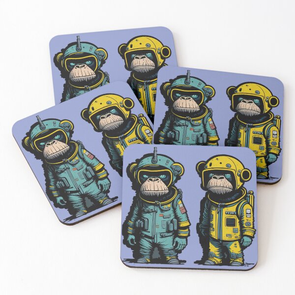 Item preview, Ape Astronauts designed and sold by Saltys-Shop.