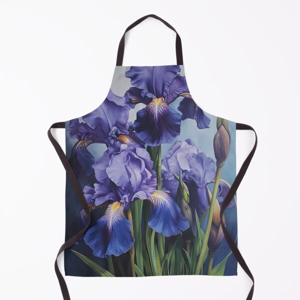 Item preview, Blue Irises  designed and sold by Vanover Designs.