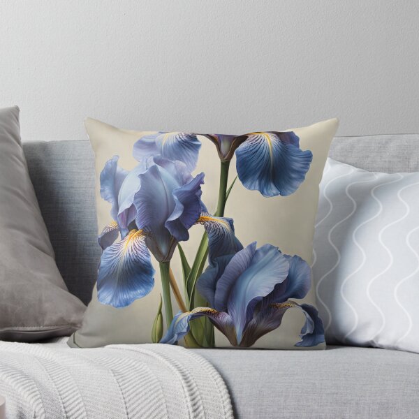 Artikelvorschau, Blue Irises entworfen und verkauft von Vanover Designs.