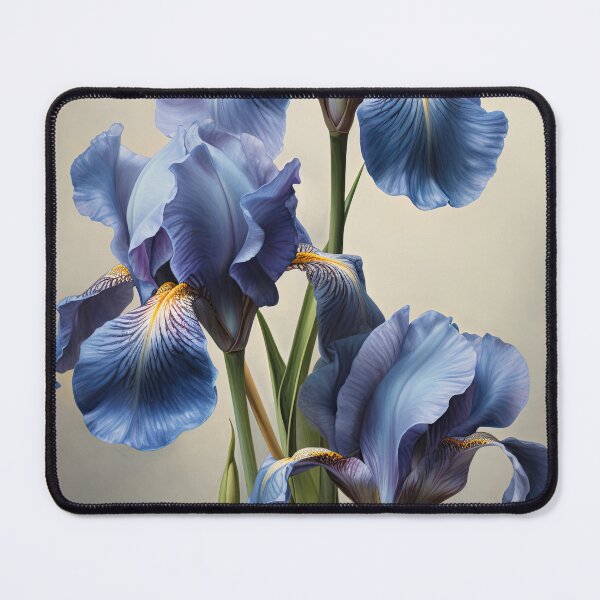 Item preview, Blue Irises  designed and sold by Vanover Designs.