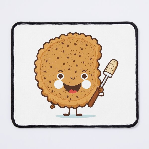 Item preview, Half man half Biscuit | Cute Biscuit Cartoon designed and sold by lightjourney.