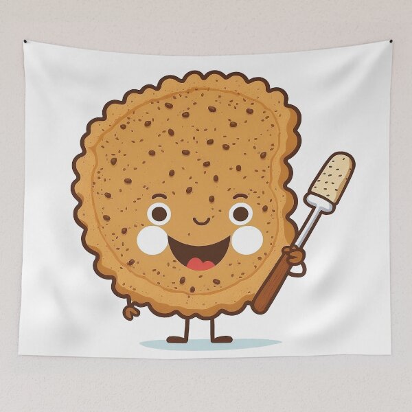 Item preview, Half man half Biscuit | Cute Biscuit Cartoon designed and sold by lightjourney.