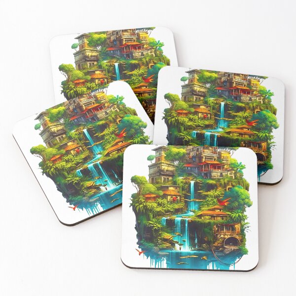 Item preview, "Fantasy Island" - Exotic Digital Art. designed and sold by Patrick Brodeur.