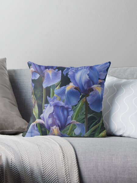 Item preview, Blue Irises  designed and sold by Vanover Designs.