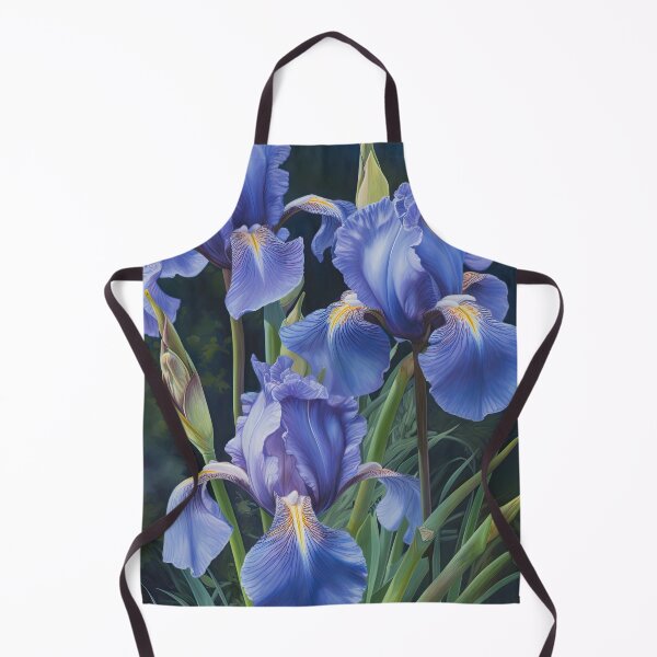Item preview, Blue Irises  designed and sold by Vanover Designs.