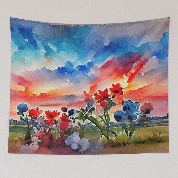 Item preview, Wildflower Symphony designed and sold by Paintings By Simon .