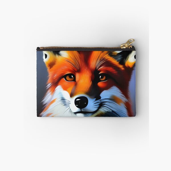 Artikelvorschau, Fuchsportrait, pastos, Ai Generated Art entworfen und verkauft von ACC .