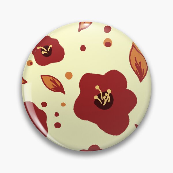 Item preview, Tsubaki flower pattern designed and sold by Chigurena.