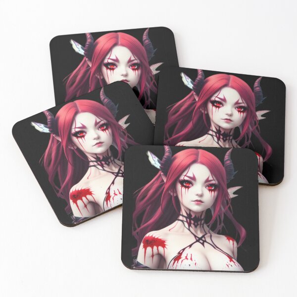 Item preview, Demon Anime Girl designed and sold by Lucidorium.