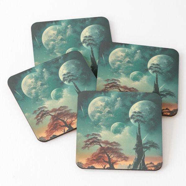 Item preview, Lost Paradise Landscape, Vintage designed and sold by Synthetic-Dream.