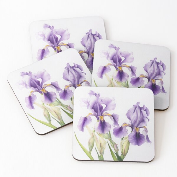 Item preview, Purple Irises  designed and sold by Vanover Designs.