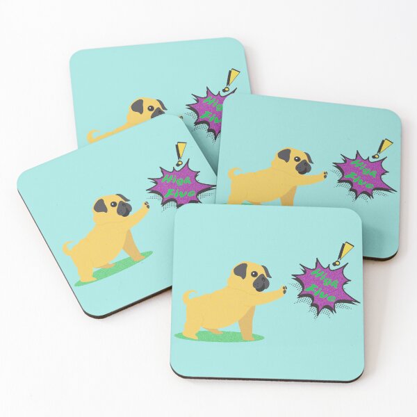 Item preview, High Five Pug designed and sold by The Starling.