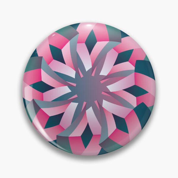 Item preview, Eight petal abstract flower, symbol of rebirth and purification designed and sold by IngaDesign.