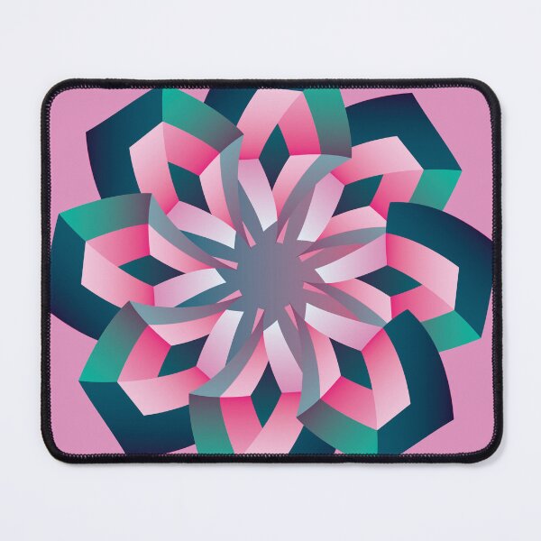 Item preview, Eight petal abstract flower, symbol of rebirth and purification designed and sold by IngaDesign.