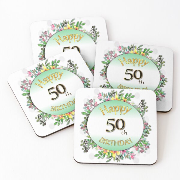 Item preview, Happy 50th Birthday designed and sold by KC Morcom.