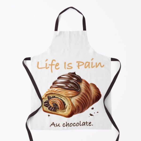 Item preview, Life is pain au chocolate designed and sold by lightjourney.