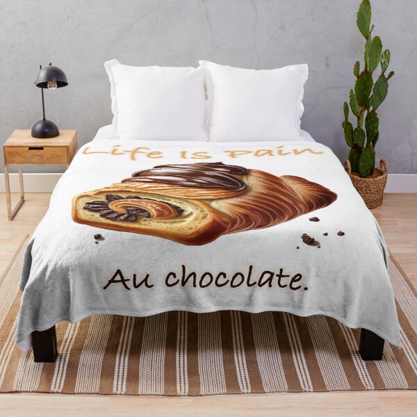 Item preview, Life is pain au chocolate designed and sold by lightjourney.