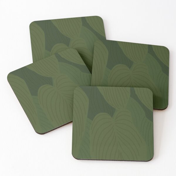 Item preview, Green Leaves Pattern designed and sold by Nisha Prabhu.