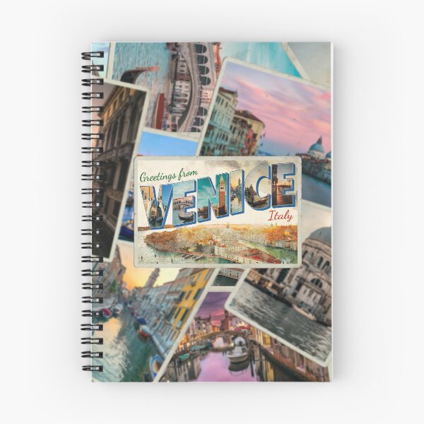 Item preview, Vintage style Greetings from Venice in Italy retro souvenir designed and sold by DeveloperProp0.