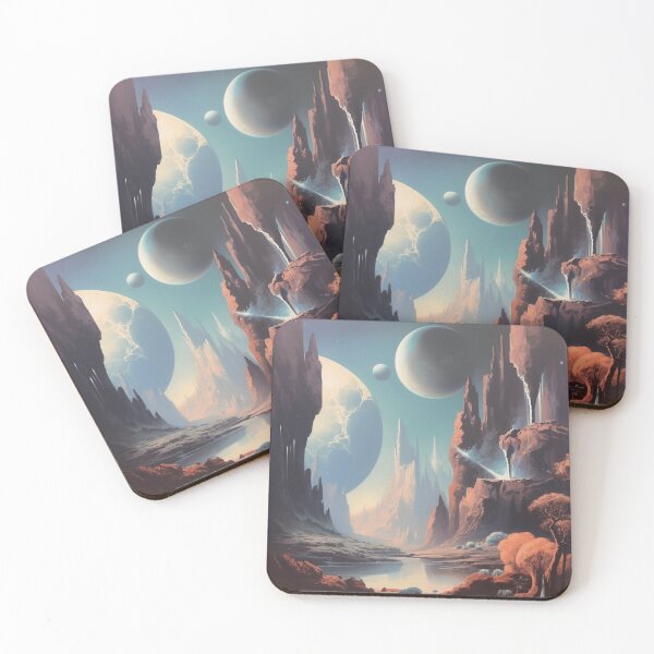 Item preview, Lost Paradise Landscape, Vintage designed and sold by Synthetic-Dream.