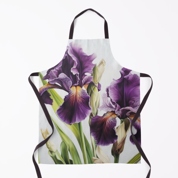 Item preview, Purple Irises  designed and sold by Vanover Designs.