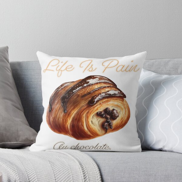Item preview, Life is pain au chocolate designed and sold by lightjourney.