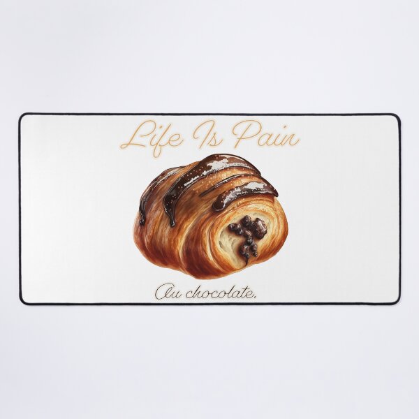Item preview, Life is pain au chocolate designed and sold by lightjourney.