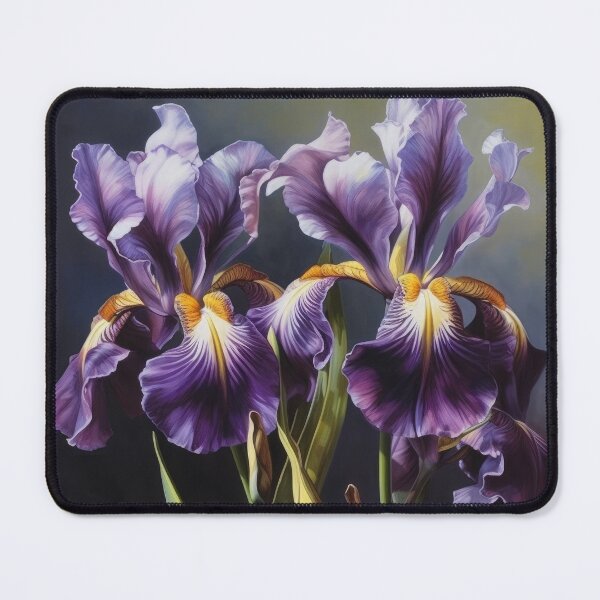 Item preview, Purple Irises  designed and sold by Vanover Designs.