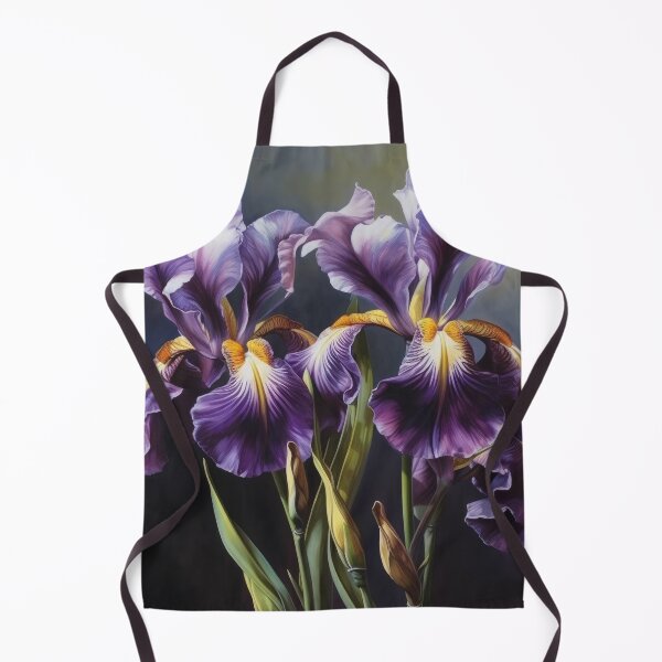 Item preview, Purple Irises  designed and sold by Vanover Designs.
