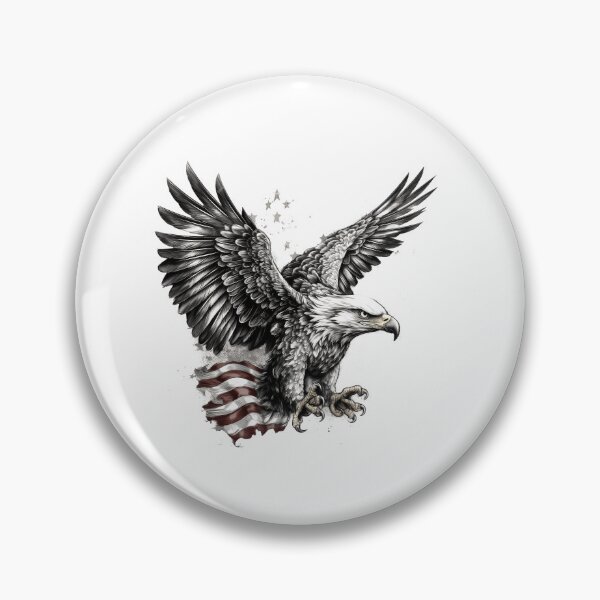 Item preview, Flying eagle  designed and sold by Rosaliartbook.