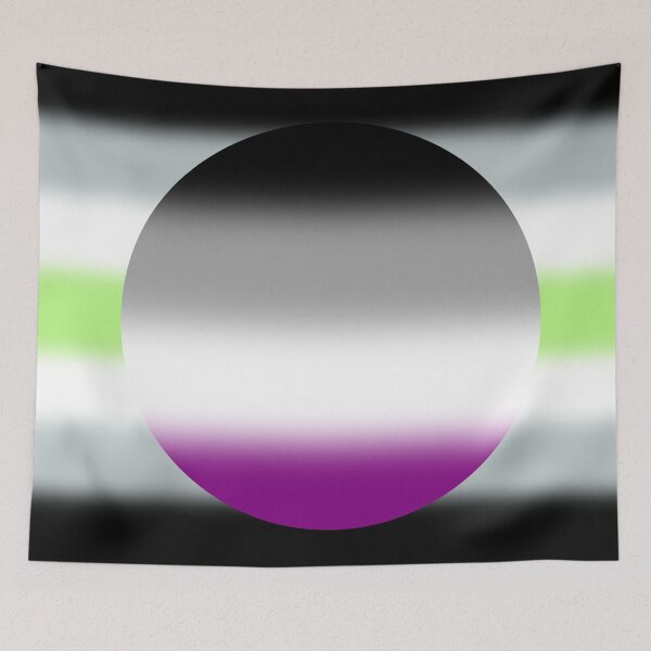 Item preview, Gradient  Agender Asexual Rainbow Pride Flag designed and sold by Sum-Thangs.