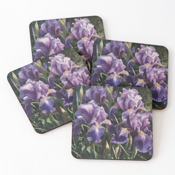 Item preview, Purple Irises designed and sold by Vanover Designs.