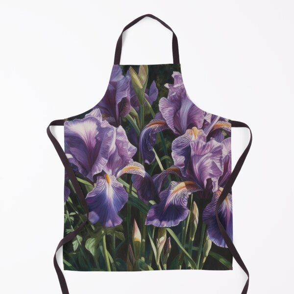 Item preview, Purple Irises  designed and sold by Vanover Designs.