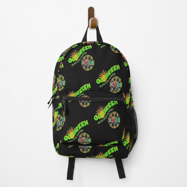 Item preview, Go Green Safe our Planet Recycle Reuse Renew Rethink Crisis Environmental Activism Earth Day Lettering Design, go green safe our planet design inspired by nature designed and sold by Adri Barnard.