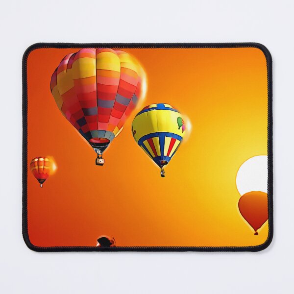 Item preview, Cartoon Hot Air Ballons Desert designed and sold by Daniel Janda.