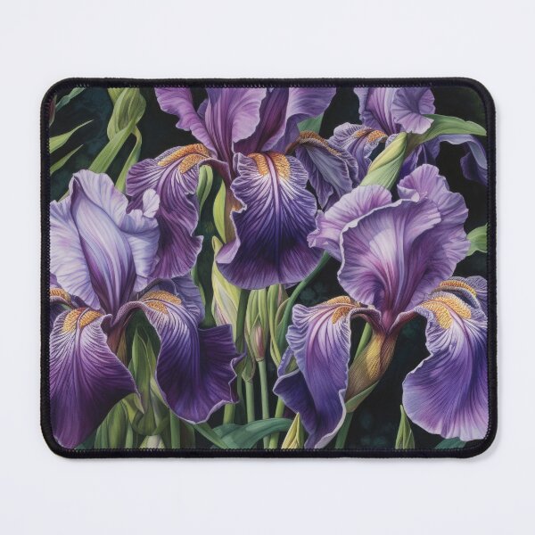 Item preview, Purple Irises  designed and sold by Vanover Designs.