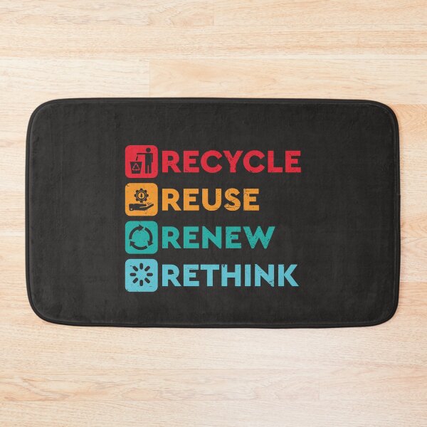 Item preview, Recycle Reuse Renew Rethink Earth Day designed and sold by Colorful Designs.