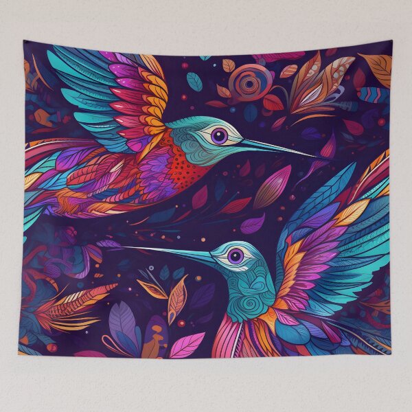 Item preview, Dreamer's hummingbird designed and sold by ArtfulLivingMX.